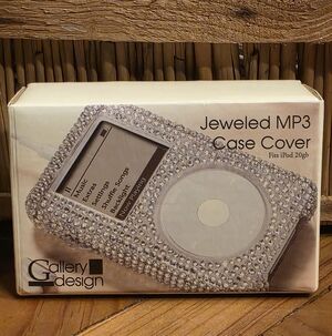Jeweled MP3 Case Cover NOS